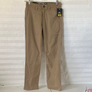 O’Neill Kids Tan Hybrid Modern Fit Pants Size 27
